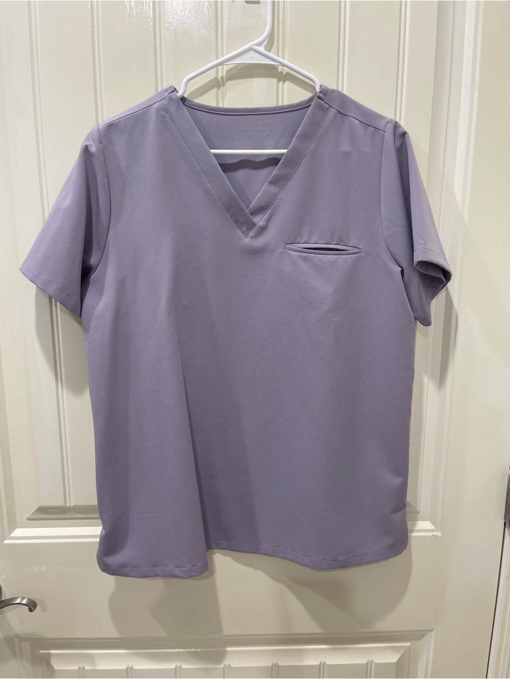Women's V-Neck Lavender scrub Top